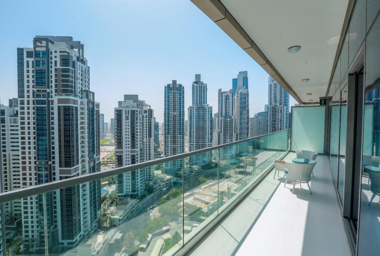Paramount Midtown -Stunning 2 Bedroom Apt With Burj-Khalifa View Dubai Bagian luar foto
