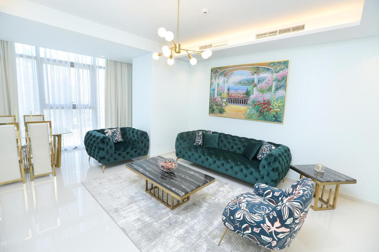 Paramount Midtown -Stunning 2 Bedroom Apt With Burj-Khalifa View Dubai Bagian luar foto